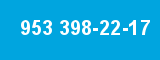 953 398-22-17 953 398-22-17